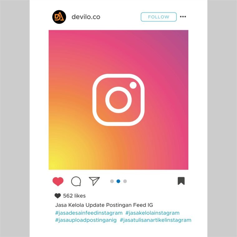 Jasa Kelola Update Postingan Feed IG